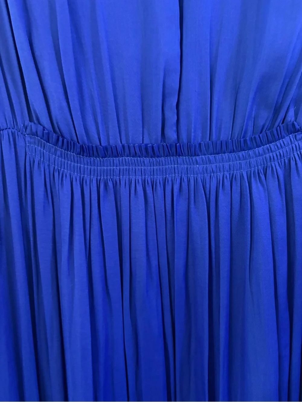 Banana Republic Sleeveless V-Neck Maxi Dress in Cobalt Blue - Picture 5 of 9